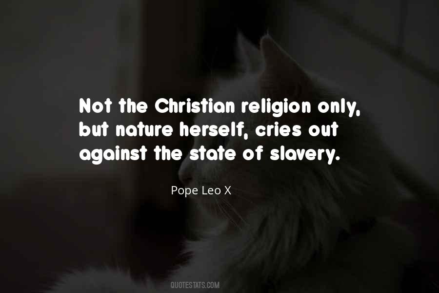 Religion Slavery Quotes #433329