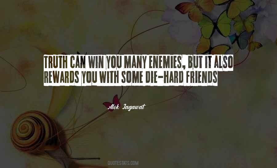 Friends But Enemies Quotes #958715