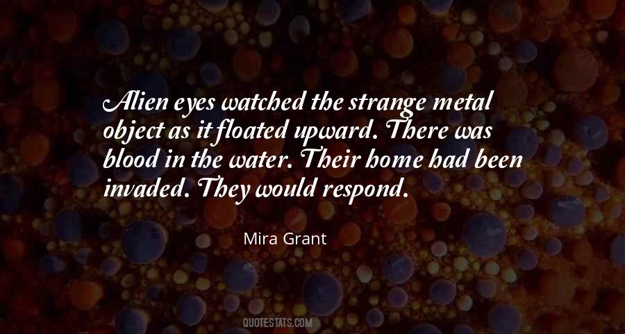 Strange Object Quotes #541983