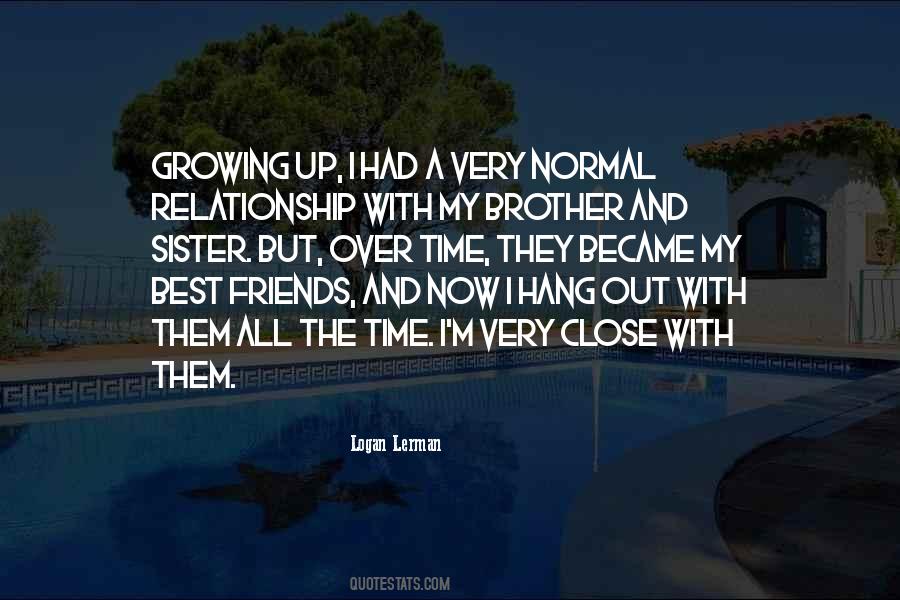 Friends But Sister Quotes #1048841