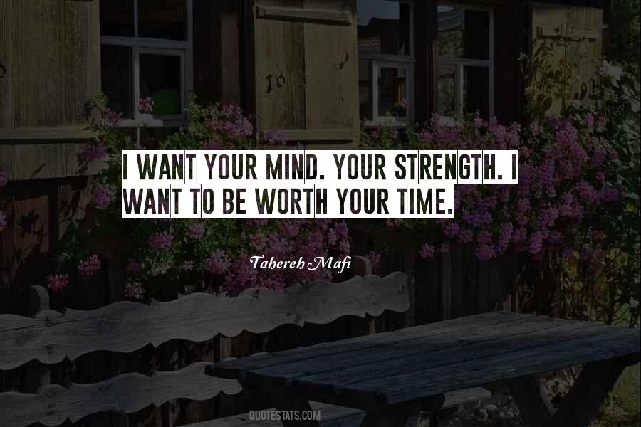 Your Strength Quotes #1684673