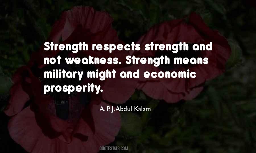 Strength Respects Strength Quotes #276205