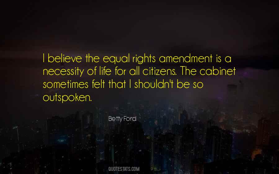Quotes About The Equal Rights Amendment #1554911