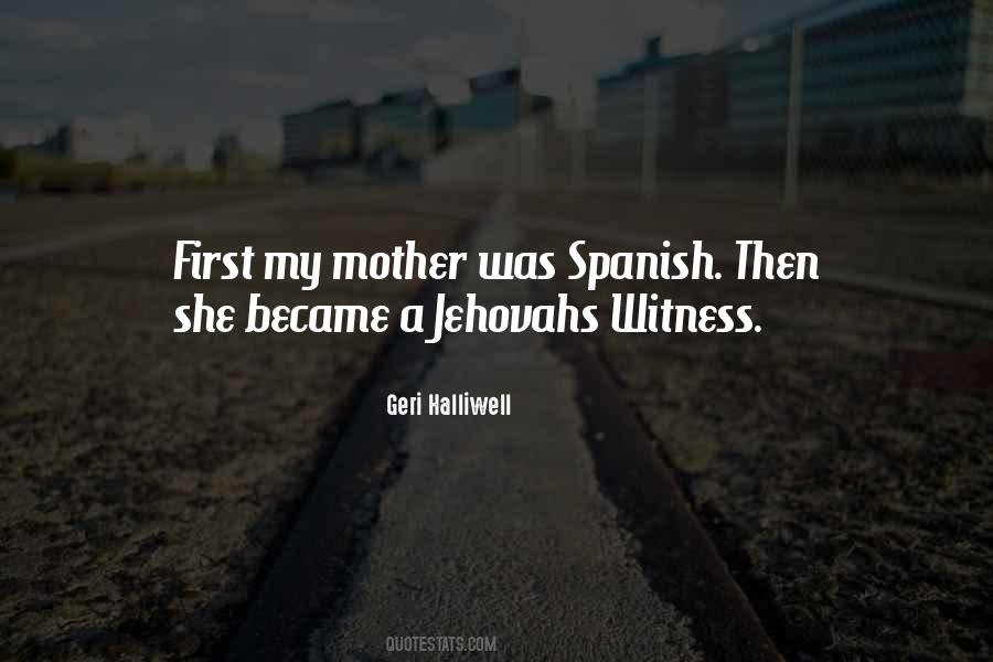 Spanish Mother Quotes #1232282