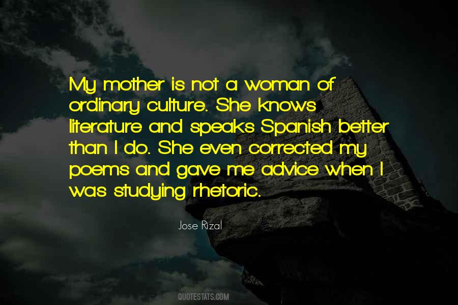 Spanish Mother Quotes #1540181