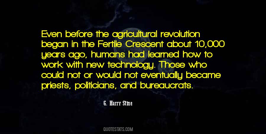 Quotes About The Agricultural Revolution #1261334
