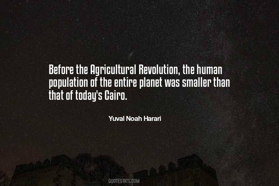 Quotes About The Agricultural Revolution #529875