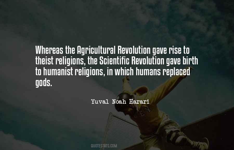 Quotes About The Agricultural Revolution #634179
