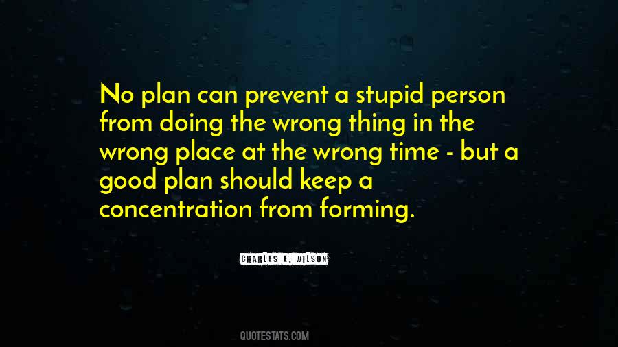 Good Plan Quotes #484977