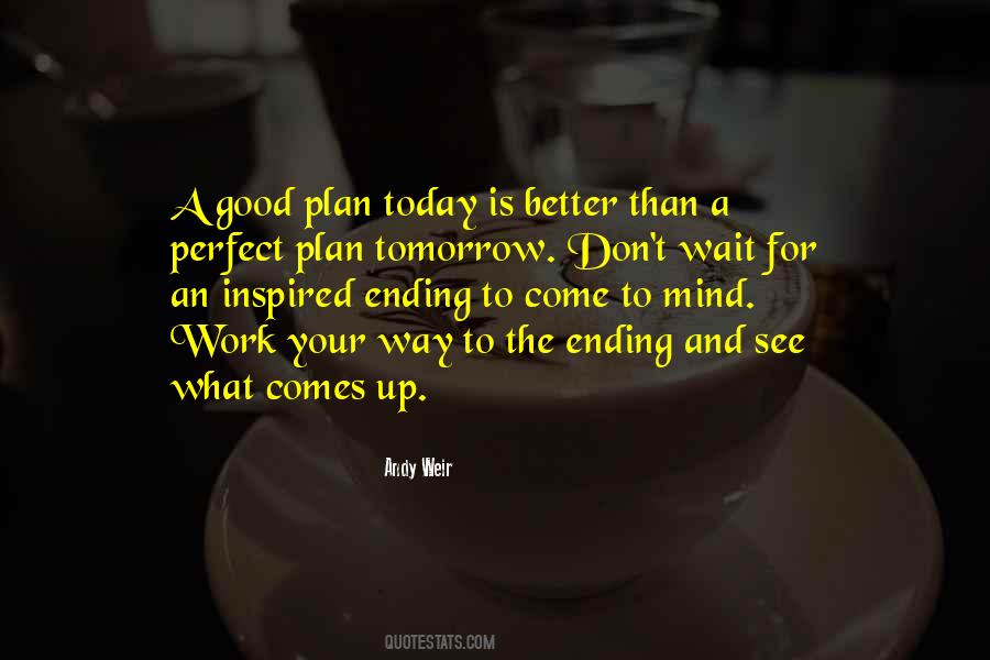 Good Plan Quotes #590221