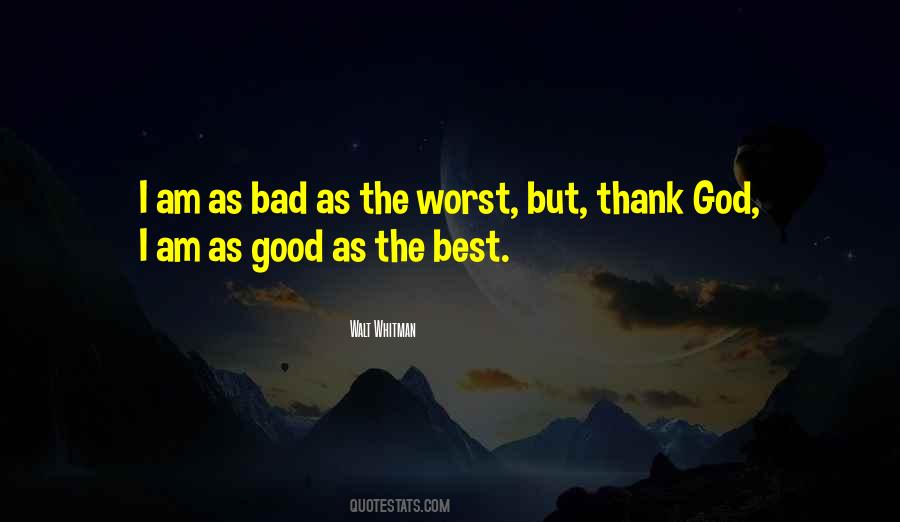 Bad God Quotes #1398956