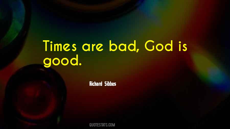 Bad God Quotes #586938