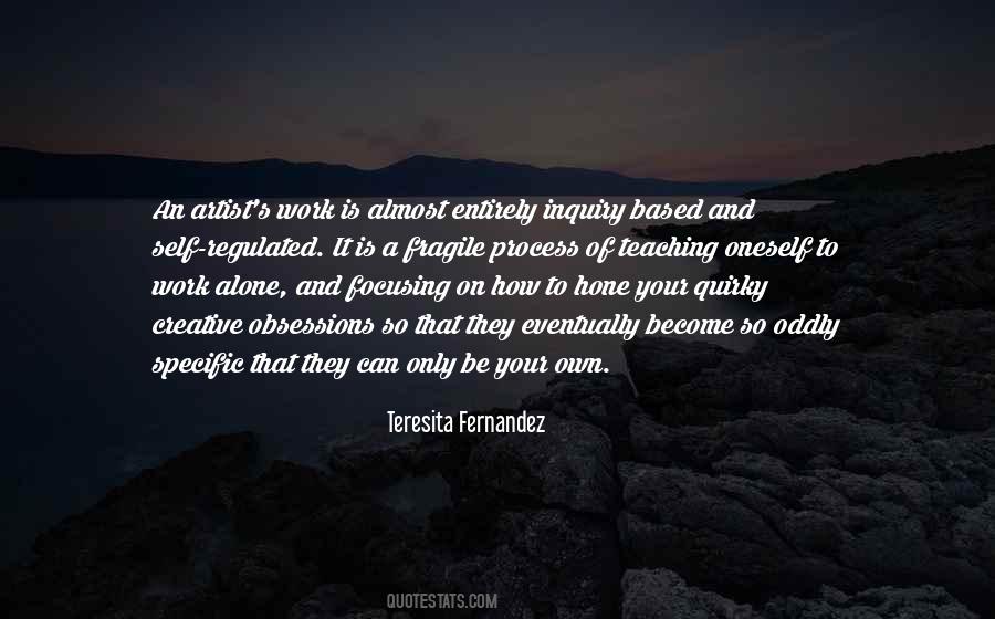 Work Alone Quotes #1173516