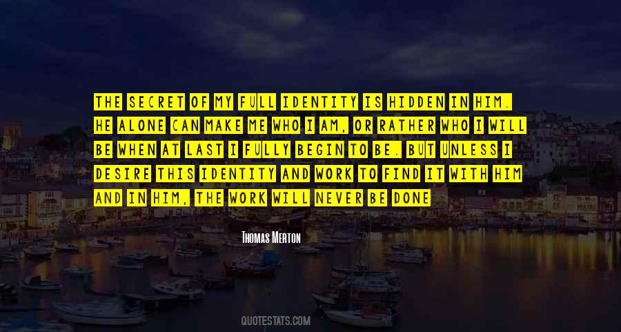 Work Alone Quotes #203207