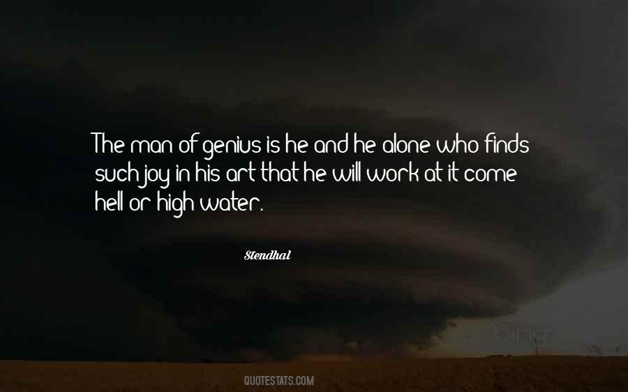 Work Alone Quotes #7622