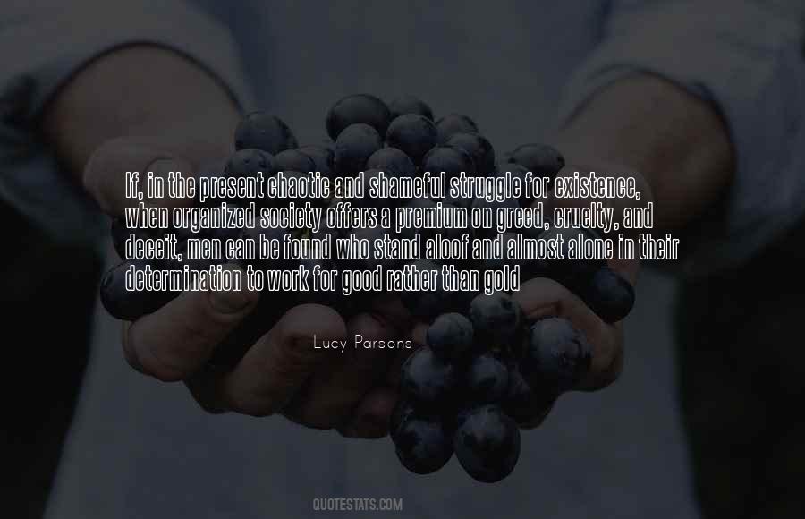 Work Alone Quotes #87266