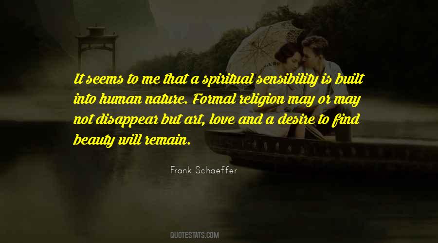 Nature Is My Religion Quotes #101790