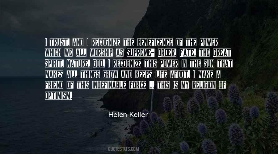 Nature Is My Religion Quotes #533031