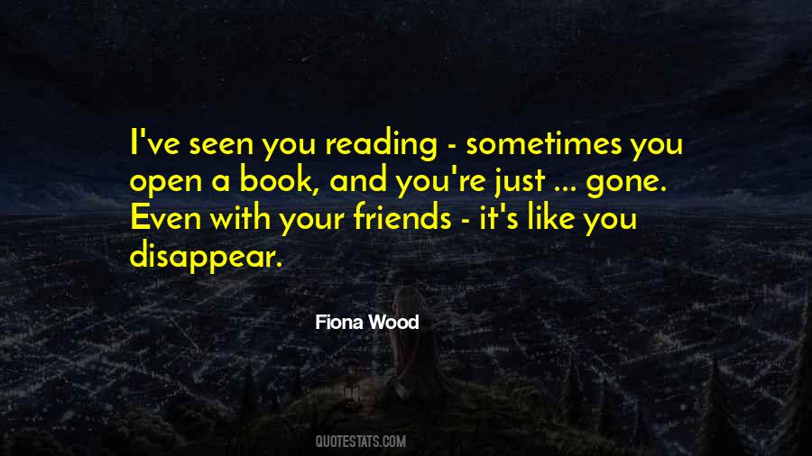 Friends Disappear Quotes #1179045