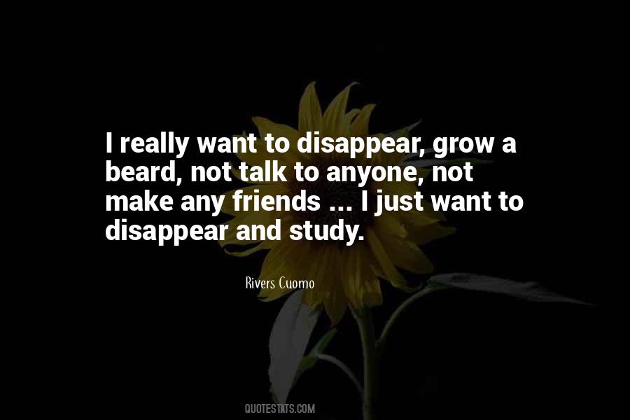 Friends Disappear Quotes #1213398