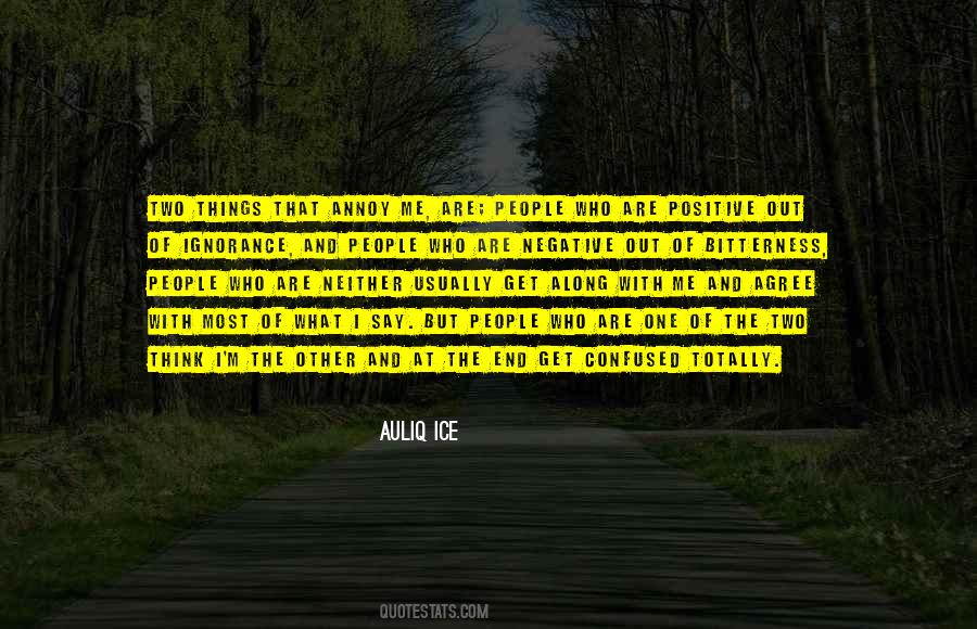 I M Negative Quotes #227599