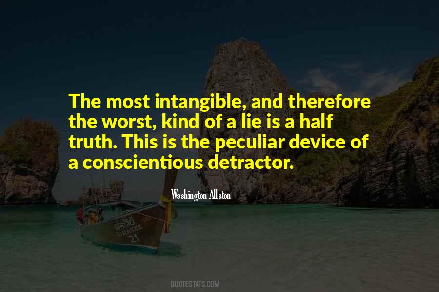 A Half Truth Is A Whole Lie Quotes #1434190