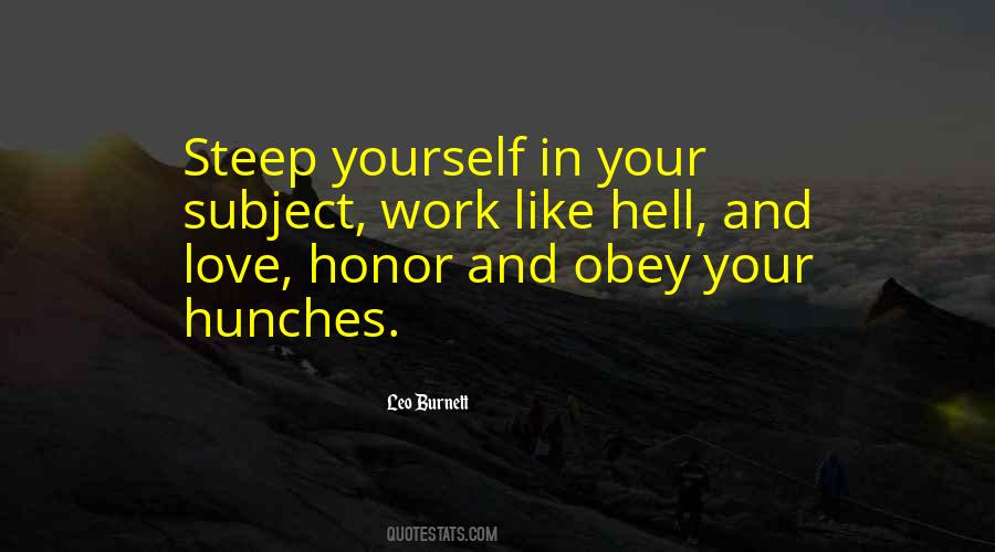 Love Honor And Obey Quotes #406960