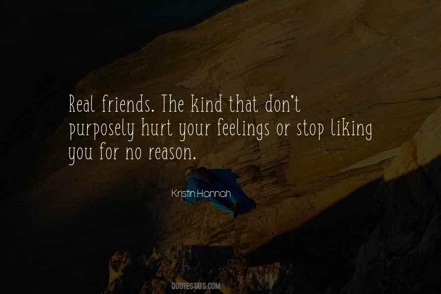 Friends Don't Hurt Friends Quotes #1573465