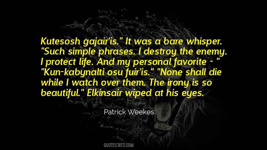 Favorite Life Quotes #1077646