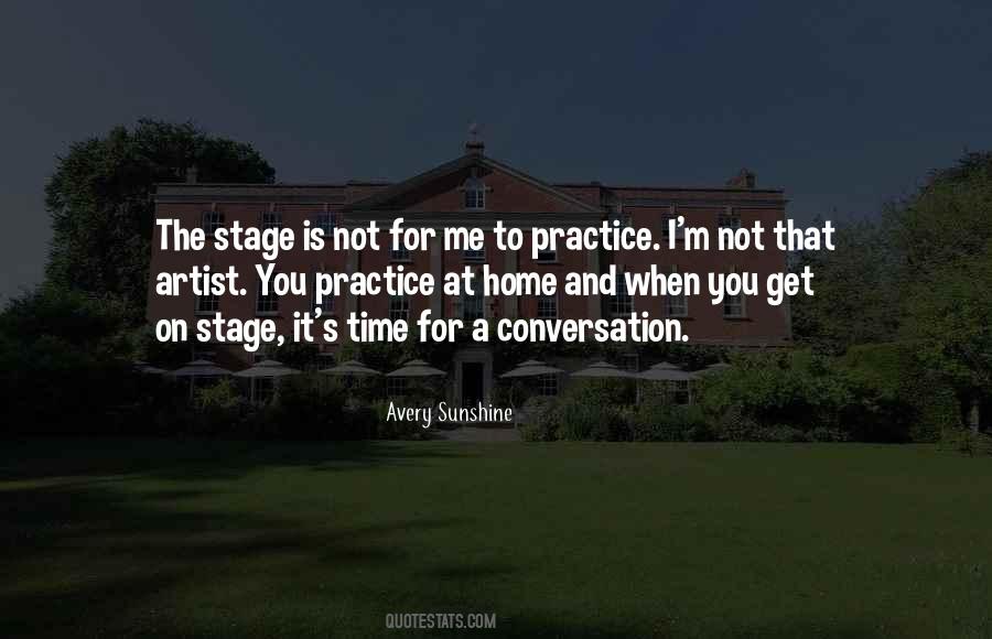 Practice Time Quotes #287737