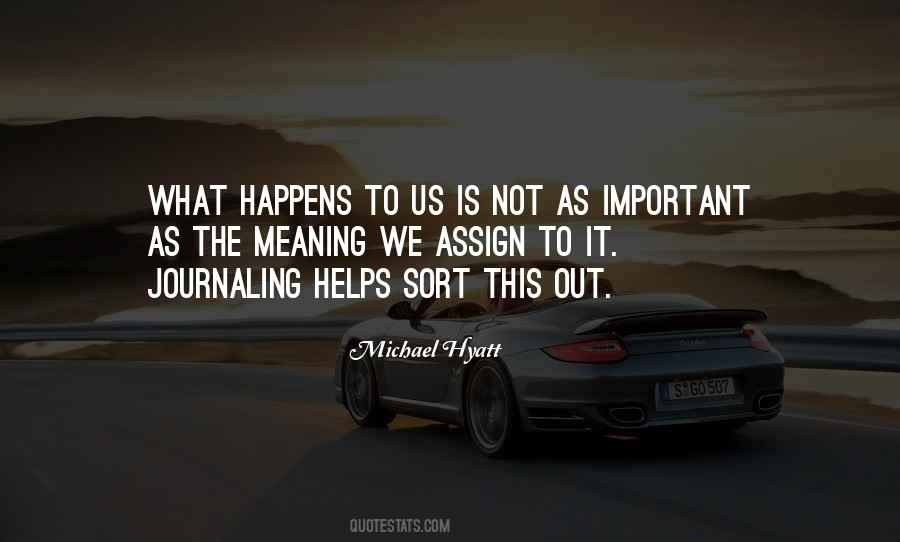 Not As Important Quotes #879169