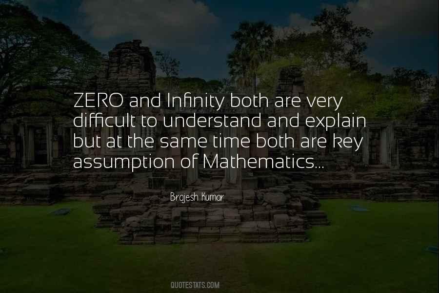 Infinity Mathematics Quotes #1695689