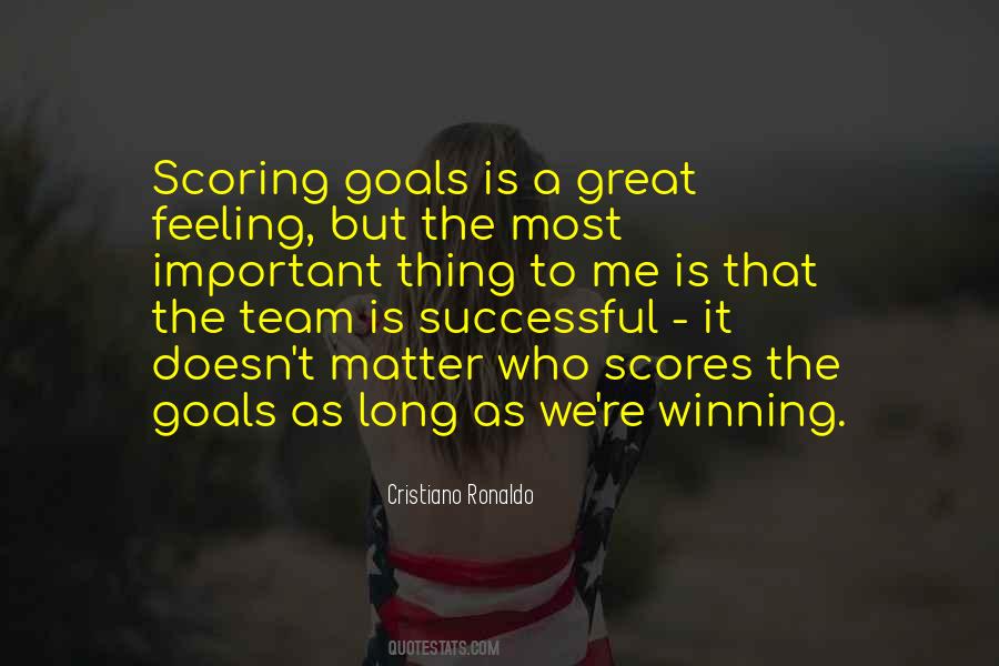 Quotes About The Goals #1491079