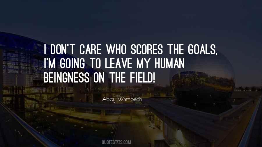 Quotes About The Goals #1618180