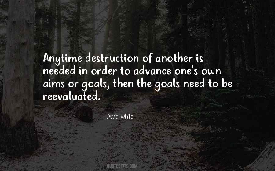 Quotes About The Goals #1778918