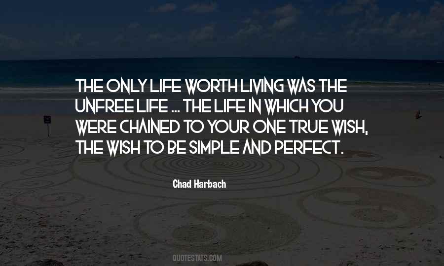 Simple And Perfect Quotes #1170959