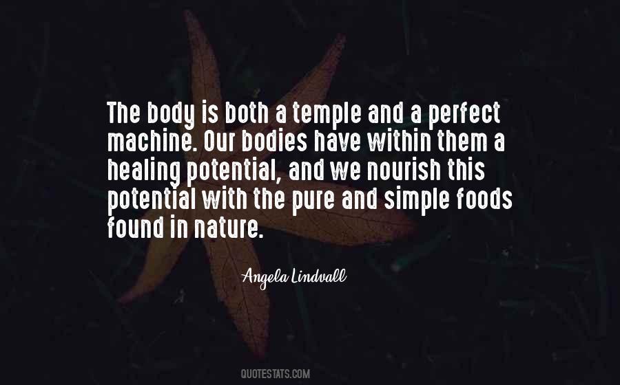 Simple And Perfect Quotes #1200553