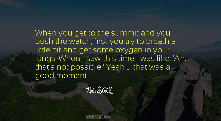 The Summit Quotes #56900