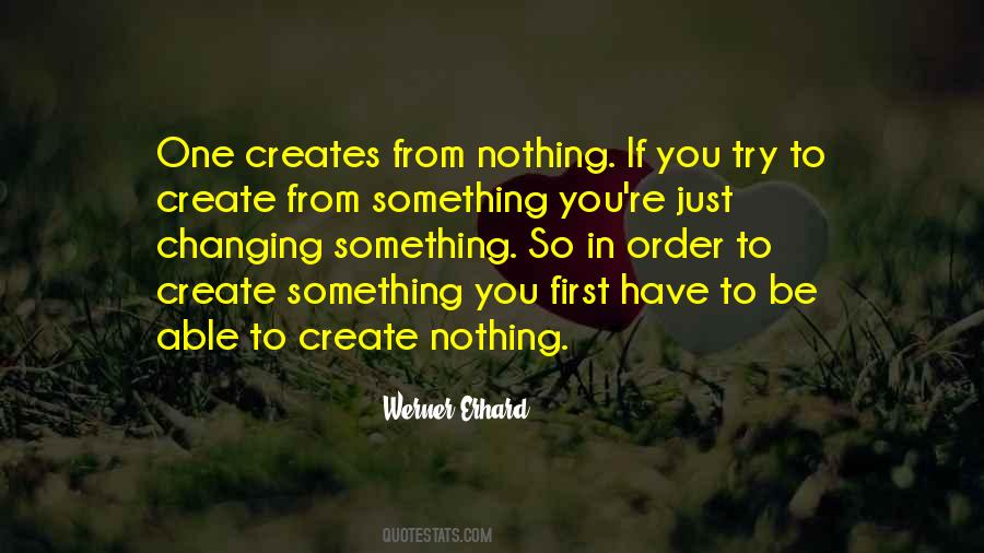 From Nothing Quotes #1451507