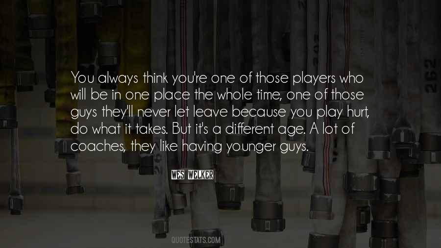 Quotes About Guys Players #341980