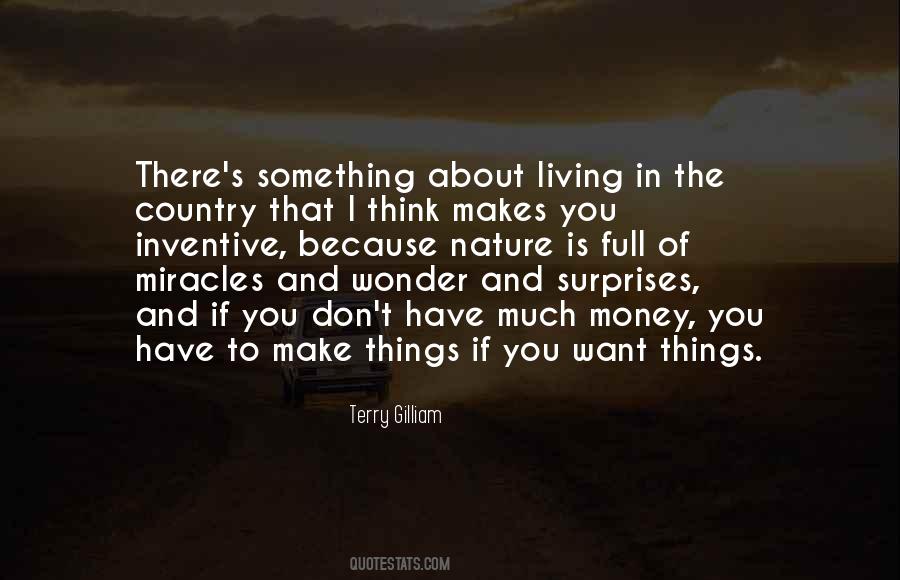 Quotes About Living With Miracles #1194468