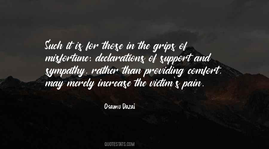 Support And Comfort Quotes #1580679
