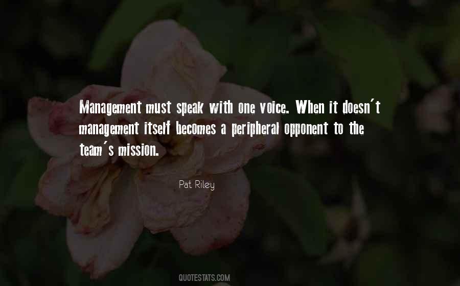 One Management Quotes #1041877