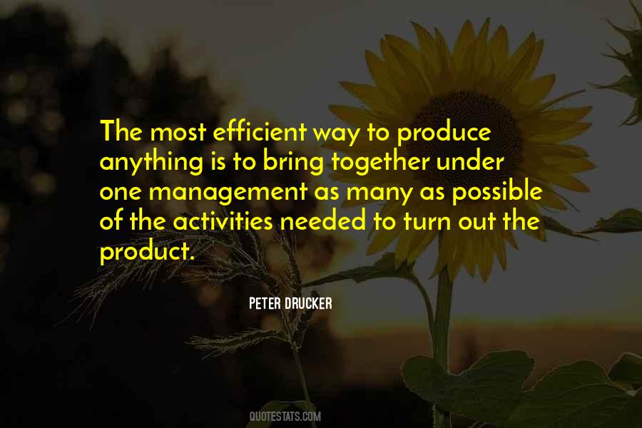 One Management Quotes #723682