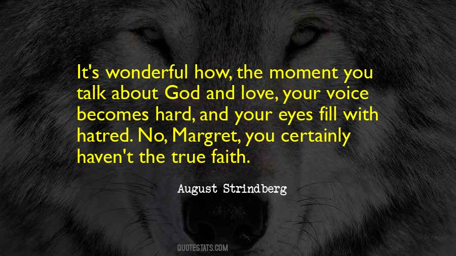 Hatred In His Eyes Quotes #1252933