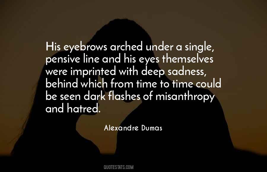 Hatred In His Eyes Quotes #1277746