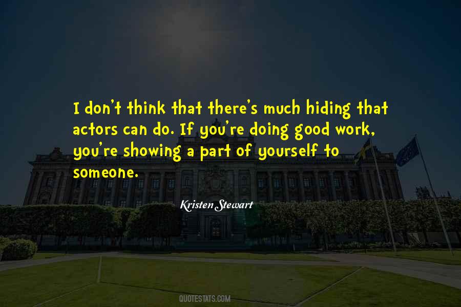 Quotes About Showing Yourself #1759029