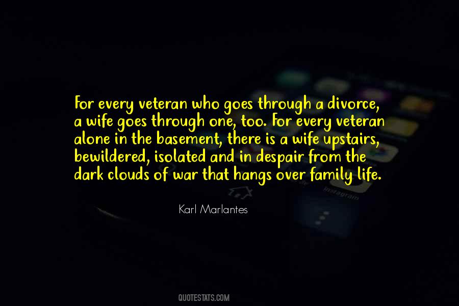Wife Alone Quotes #1013270