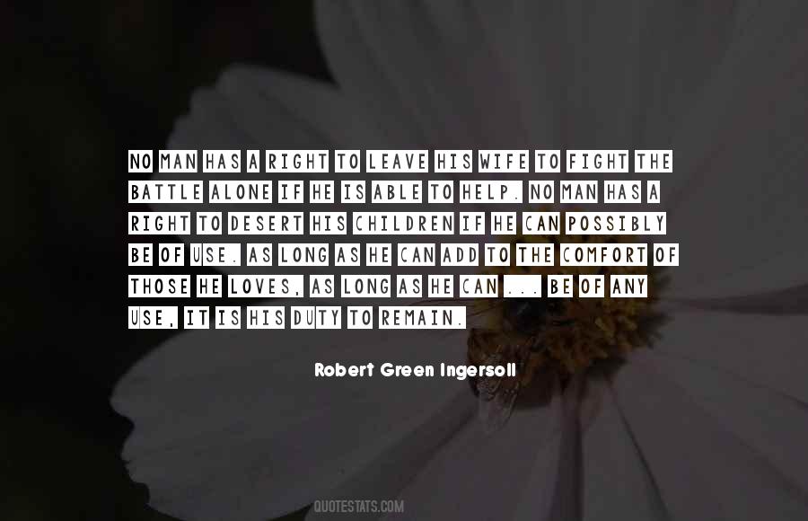Wife Alone Quotes #624433