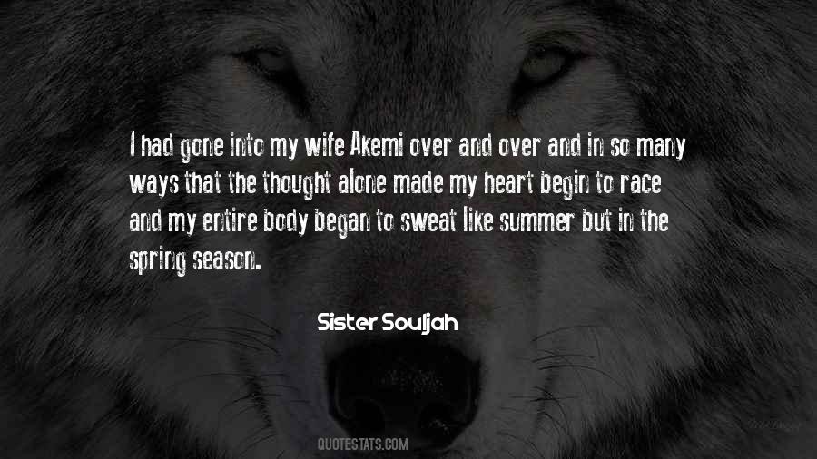 Wife Alone Quotes #682943